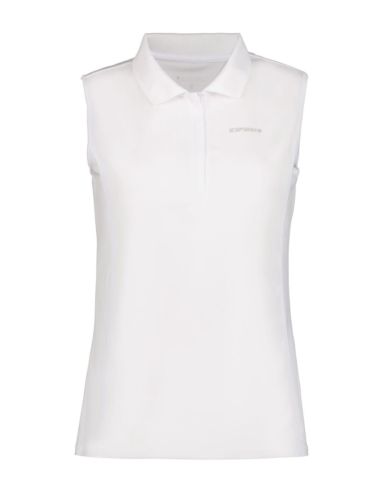 White Women Icepeak Bazine Polo Shirt | USA-EVO486952