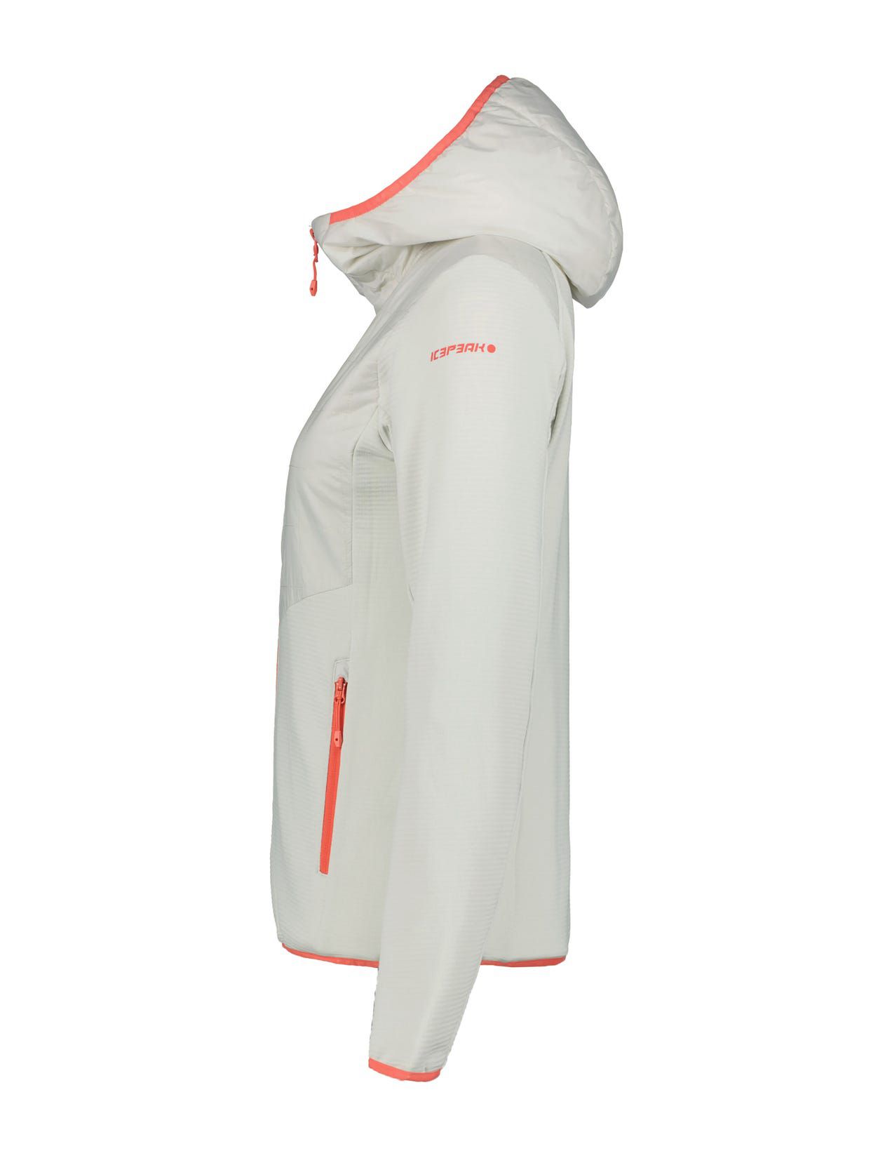 White Women Icepeak Borna Midlayer Jacket | USA-DNQ084539