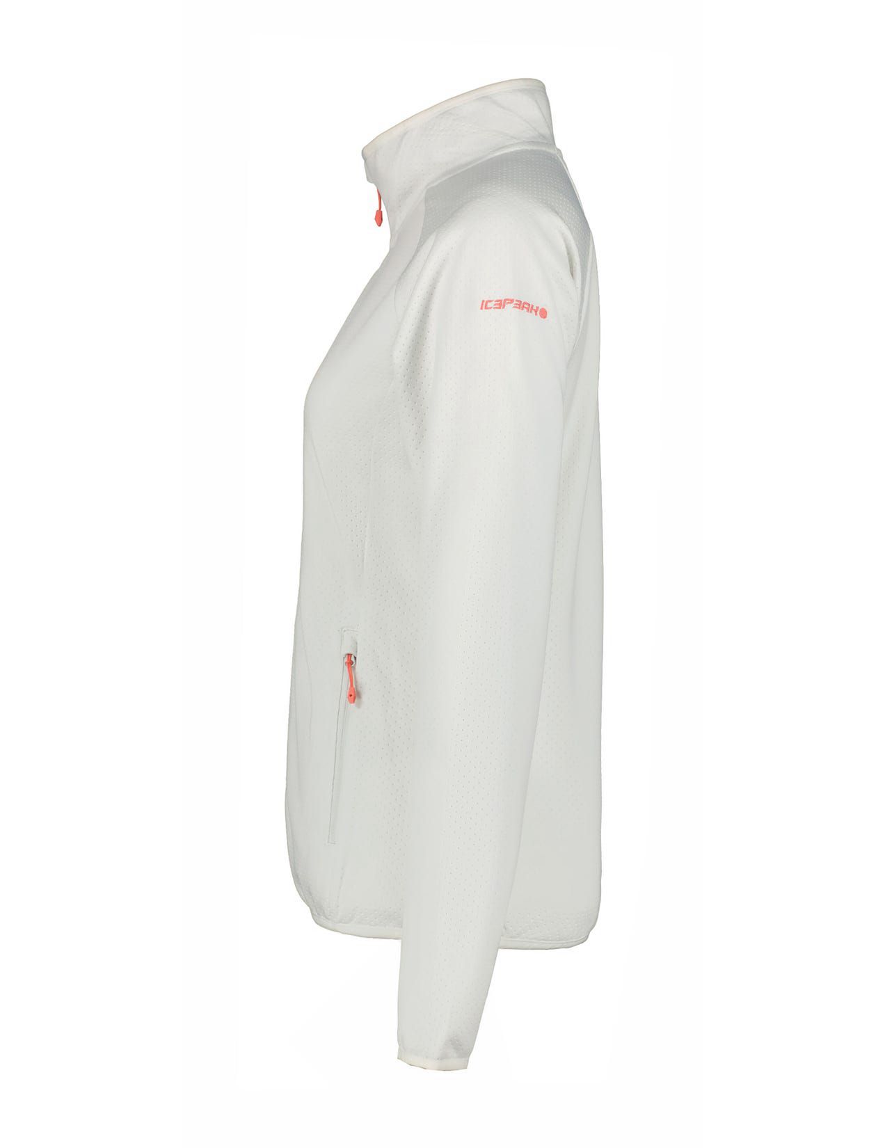 White Women Icepeak Briancon Midlayer Jacket | USA-ESW756419