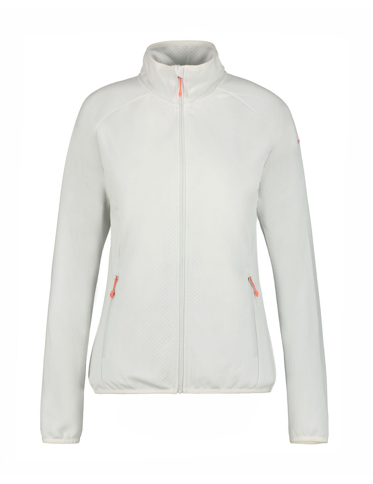 White Women Icepeak Briancon Midlayer Jacket | USA-ESW756419