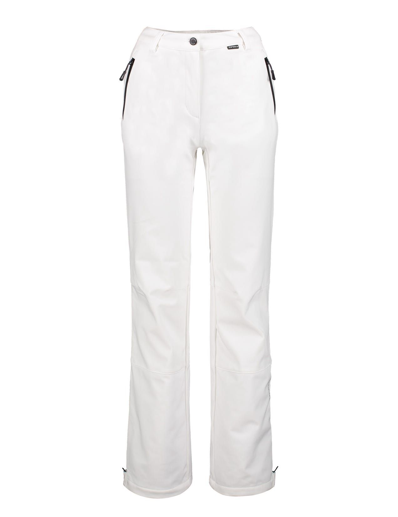 White Women Icepeak Frechen Softshell Ski Pants | USA-PIN059468