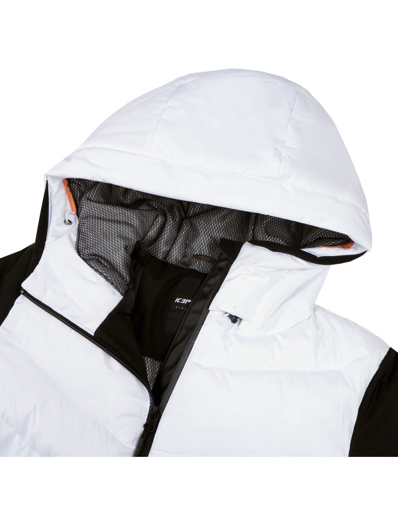 White / Black Women Icepeak Eleele Ski Jacket | USA-LGU905372