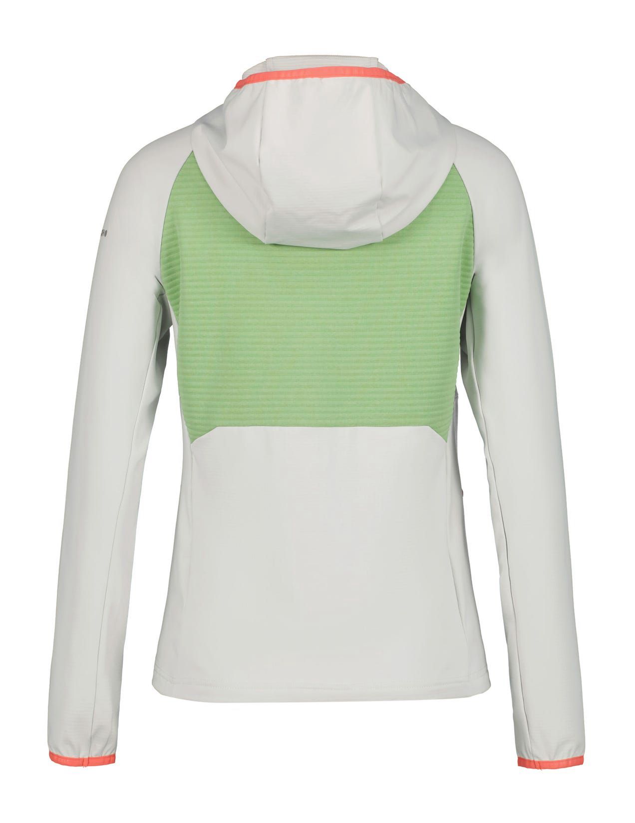 White / Green Women Icepeak Basile Midlayer Jacket | USA-HWK603154