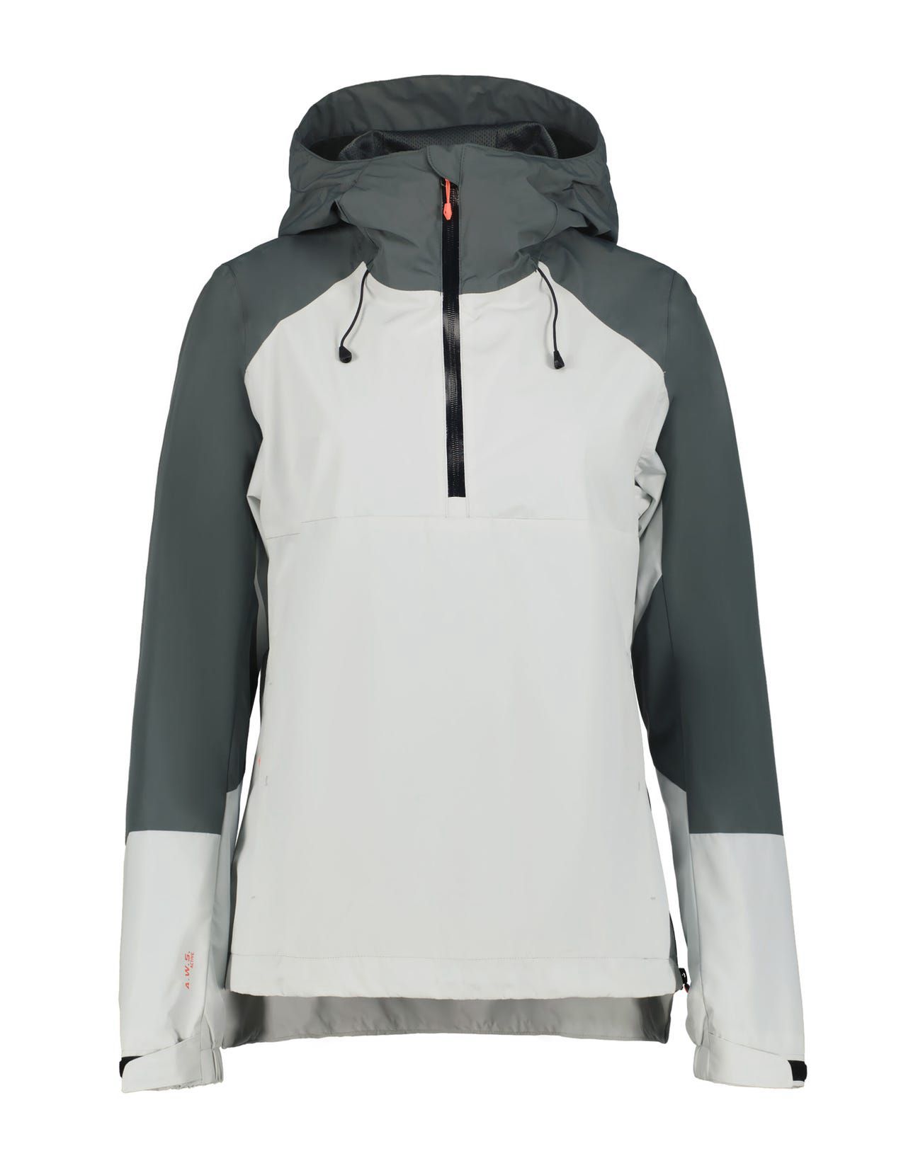 White / Grey Women Icepeak Bingen Anorak Jacket | USA-LON915280