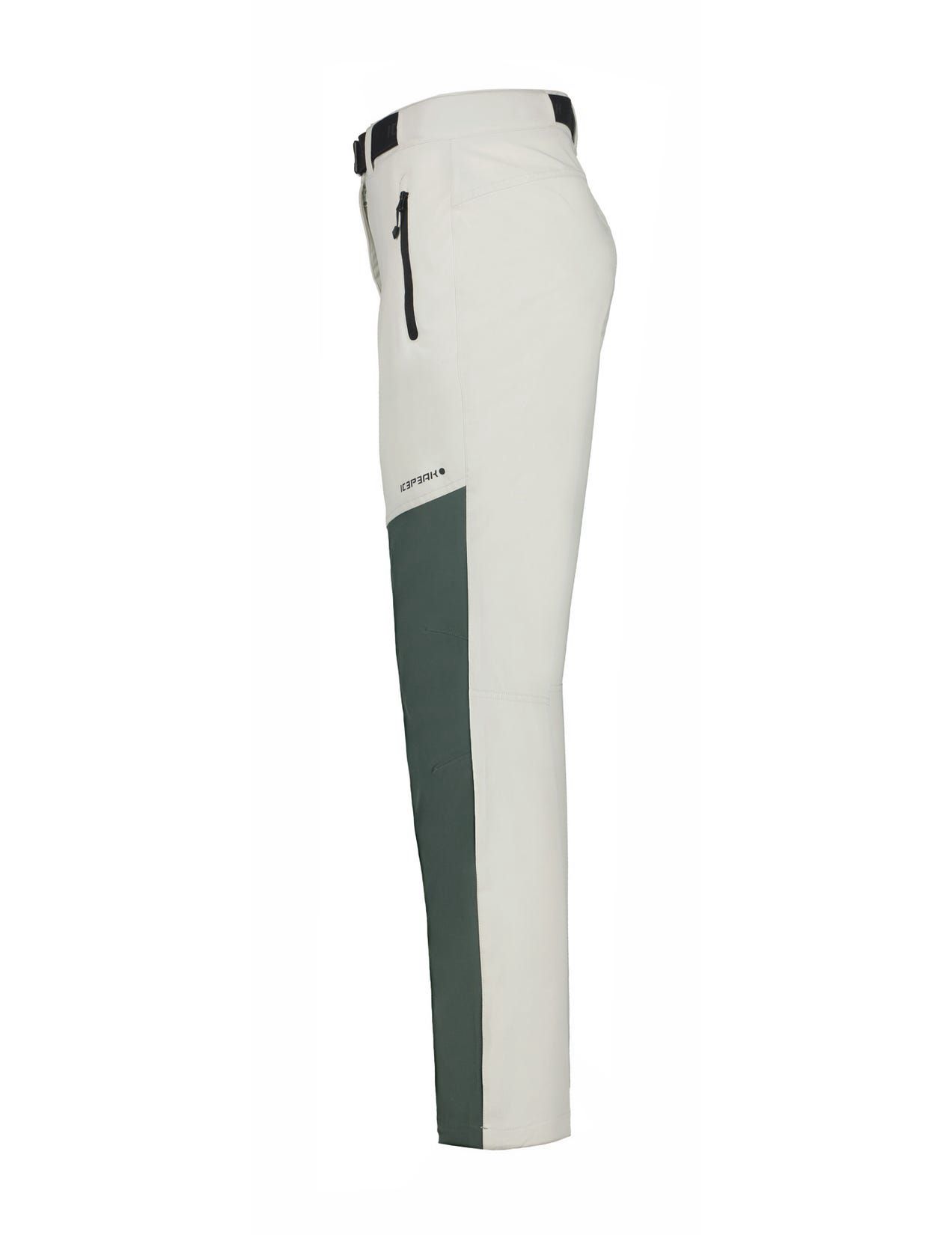 White / Olive Women Icepeak Bainville Pants | USA-HEI964508