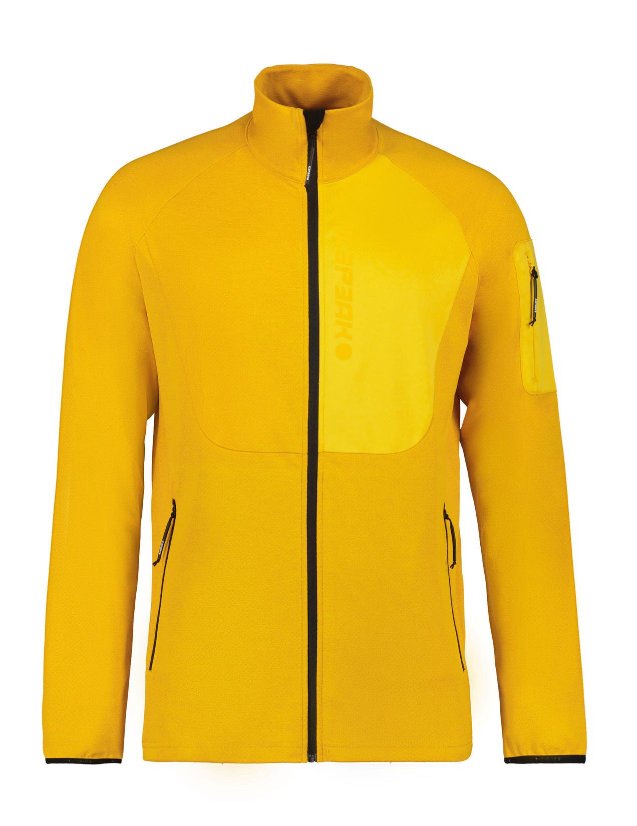 Yellow Men Icepeak Easley Midlayer Jacket | USA-UJE691857