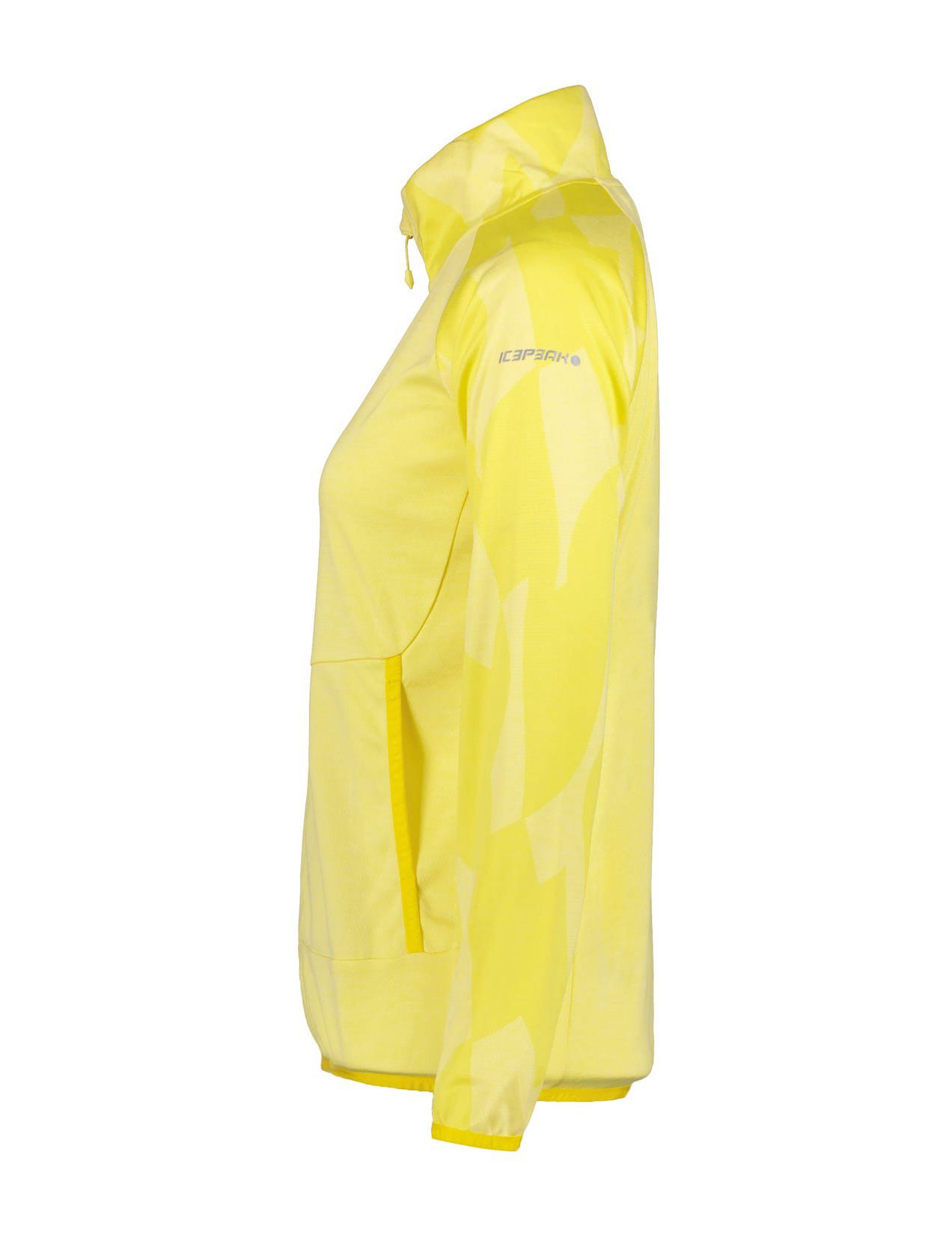 Yellow Women Icepeak Barryton Midlayer Jacket | USA-LQN561409