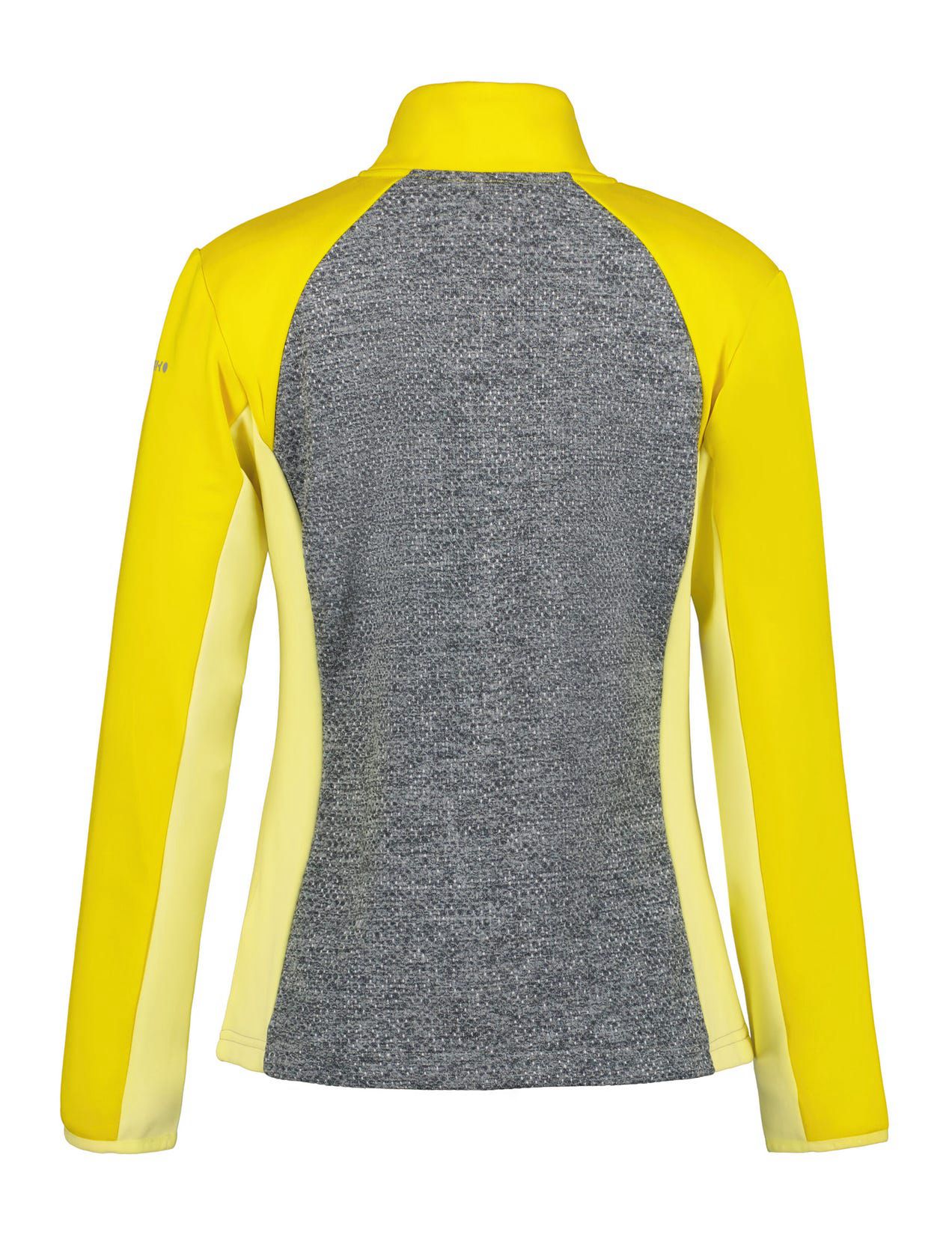 Yellow / Grey Women Icepeak Ballwin Midlayer Jacket | USA-LFW021865