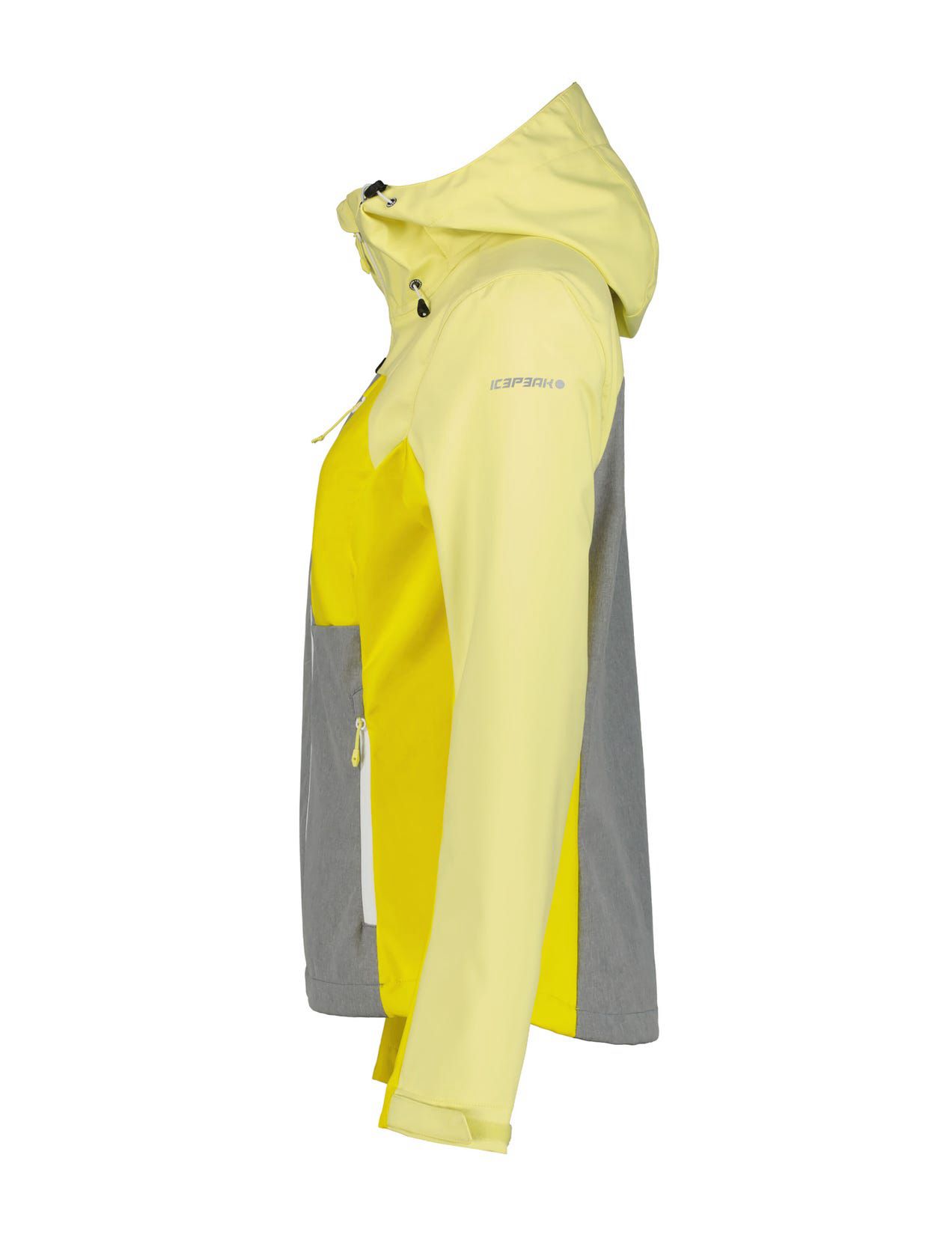 Yellow / Grey Women Icepeak Broadus Lightweight Softshell Jacket | USA-KMP062145